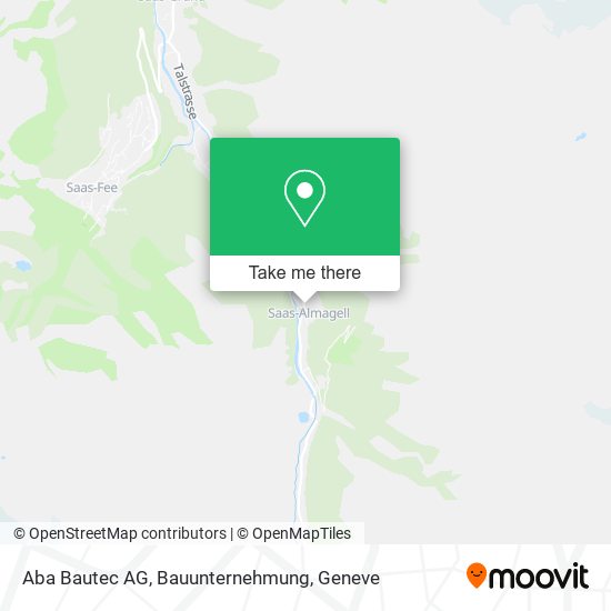 Aba Bautec AG, Bauunternehmung map