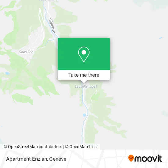 Apartment Enzian map