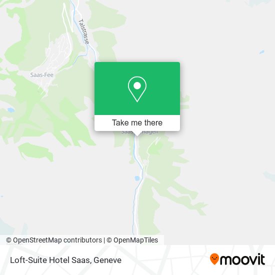 Loft-Suite Hotel Saas map