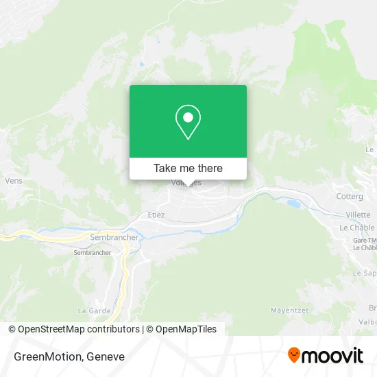 GreenMotion map