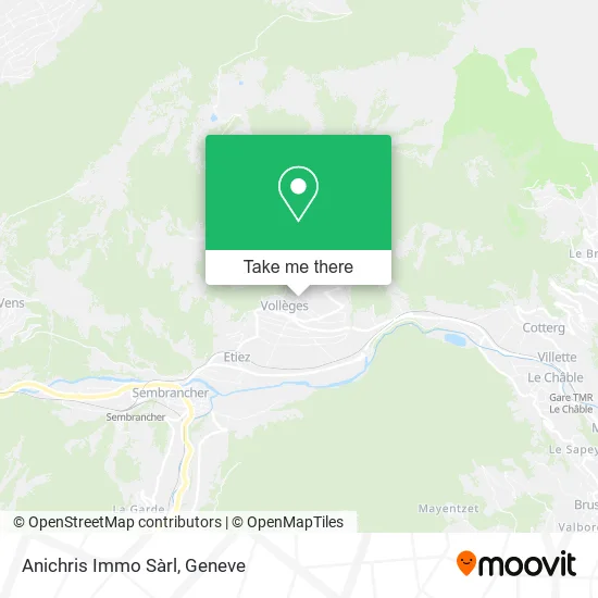 Anichris Immo Sàrl map