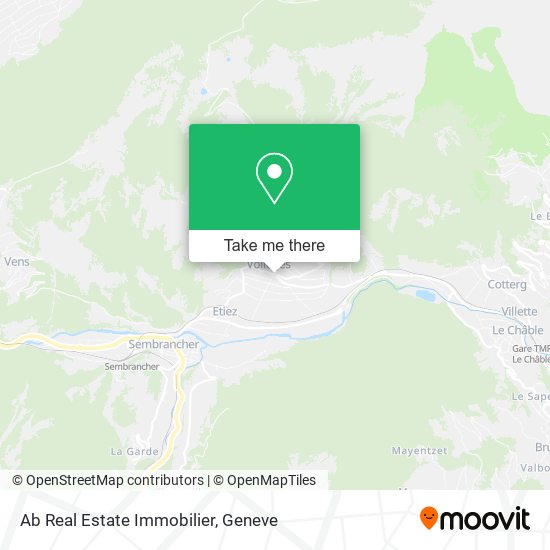 Ab Real Estate Immobilier map