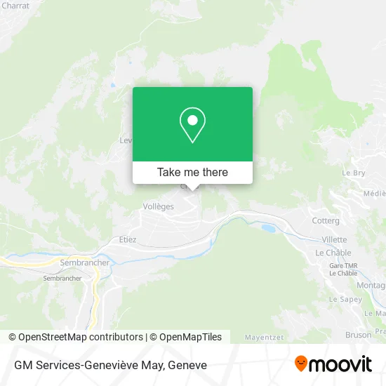 GM Services-Geneviève May map
