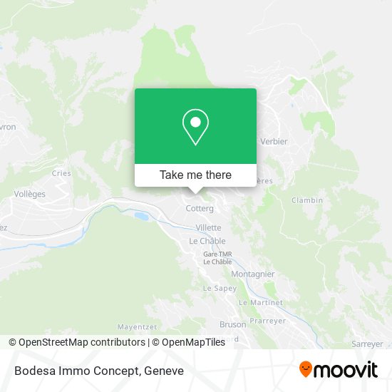 Bodesa Immo Concept map