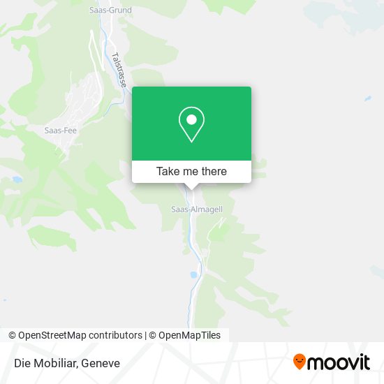 Die Mobiliar map