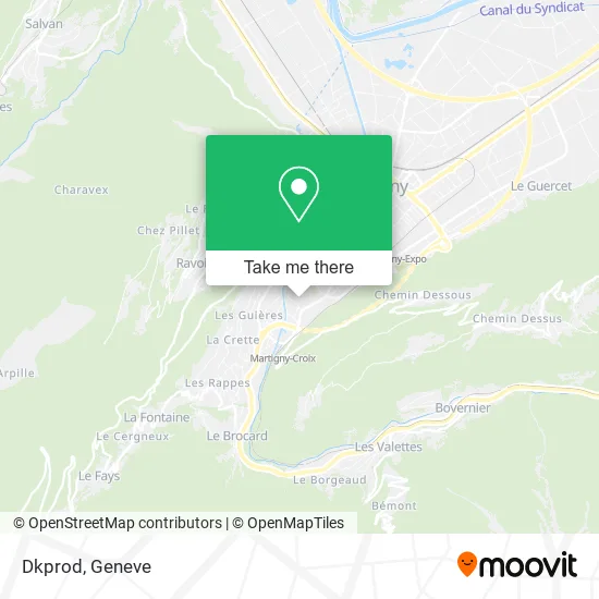 Dkprod map