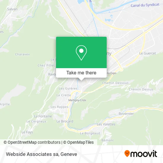 Webside Associates sa map