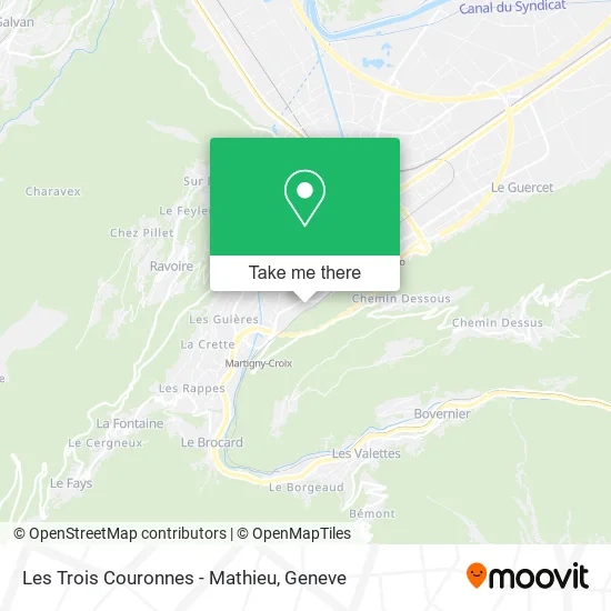 Les Trois Couronnes - Mathieu map