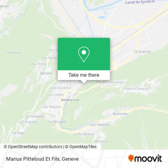 Marius Pitteloud Et Fils map
