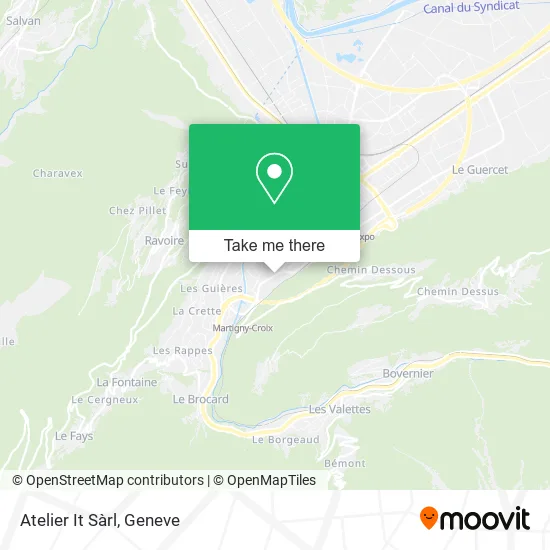 Atelier It Sàrl map