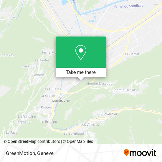 GreenMotion map
