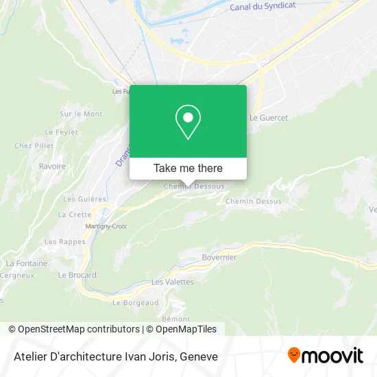 Atelier D'architecture Ivan Joris map