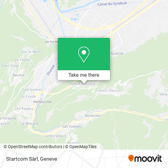Startcom Sàrl map