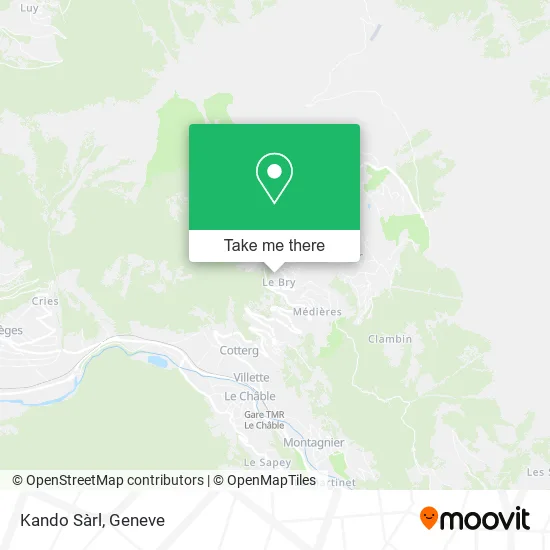 Kando Sàrl map
