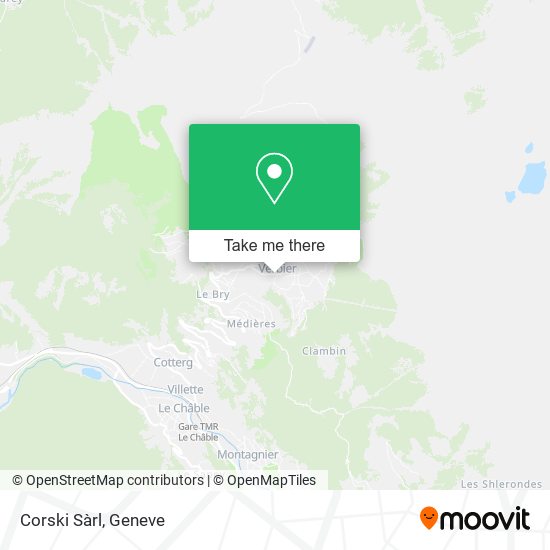 Corski Sàrl map