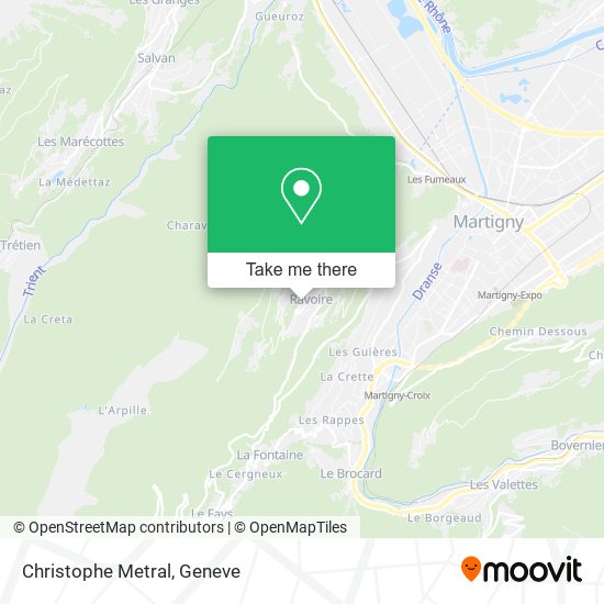Christophe Metral map