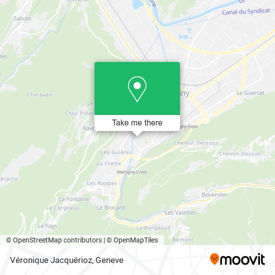 Véronique Jacquérioz map