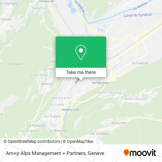 Am+p Alps Management + Partners map