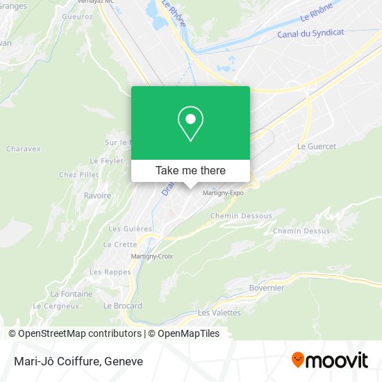 Mari-Jô Coiffure map