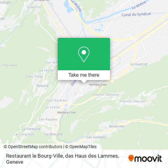 Restaurant le Bourg-Ville, das Haus des Lammes map