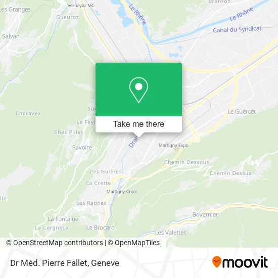 Dr Méd. Pierre Fallet map