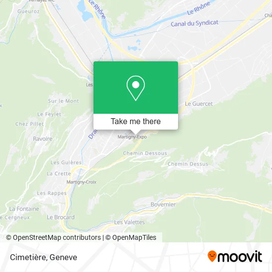 Cimetière map