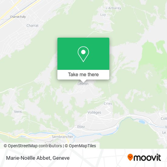 Marie-Noëlle Abbet map