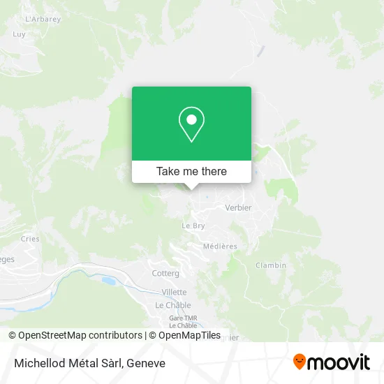Michellod Métal Sàrl map