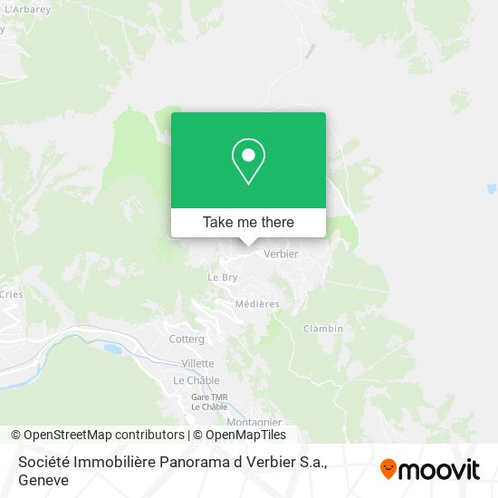 Société Immobilière Panorama d Verbier S.a. map