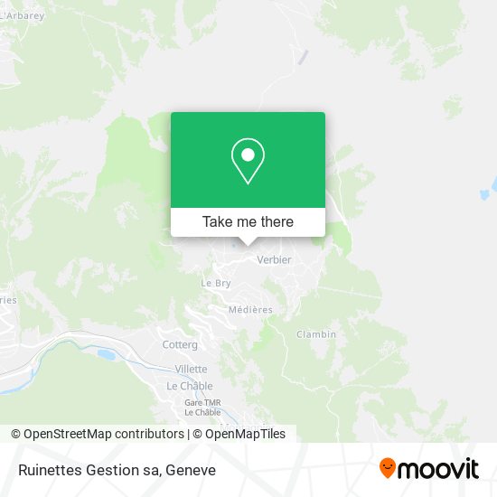 Ruinettes Gestion sa map