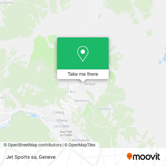 Jet Sports sa map