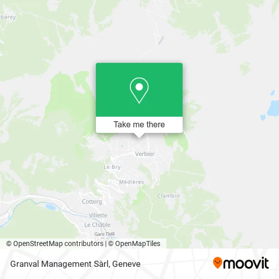 Granval Management Sàrl map