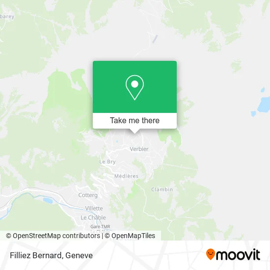 Filliez Bernard map