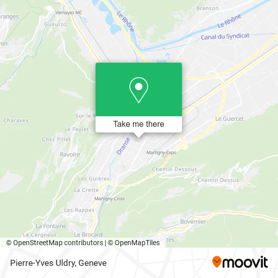 Pierre-Yves Uldry map