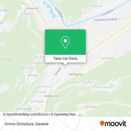 Immo-Octodure map
