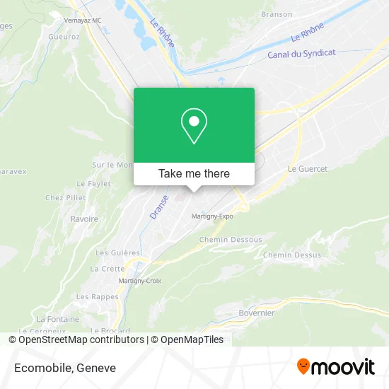 Ecomobile map
