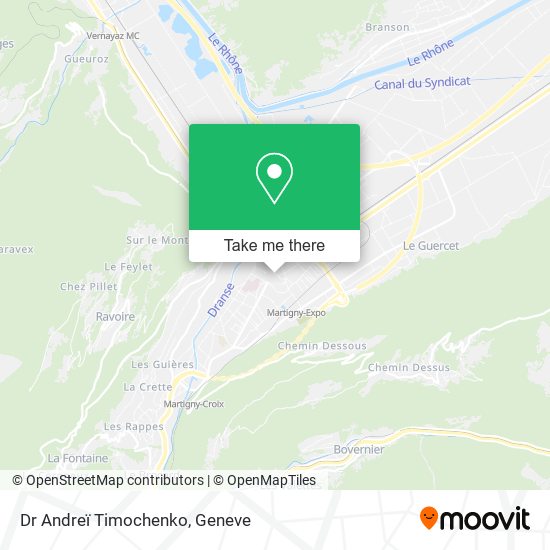Dr Andreï Timochenko map