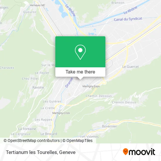 Tertianum les Tourelles map