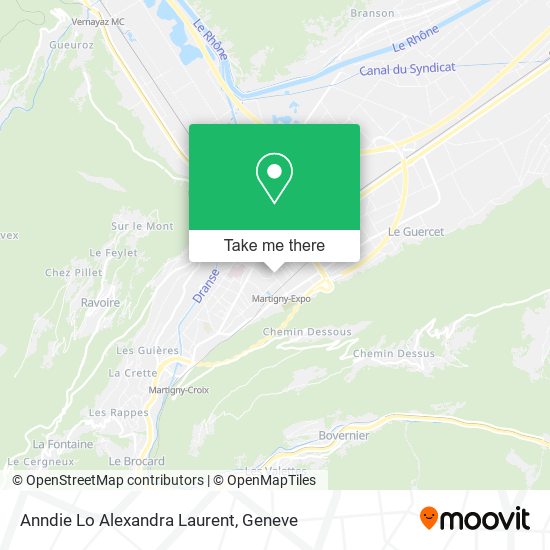 Anndie Lo Alexandra Laurent map