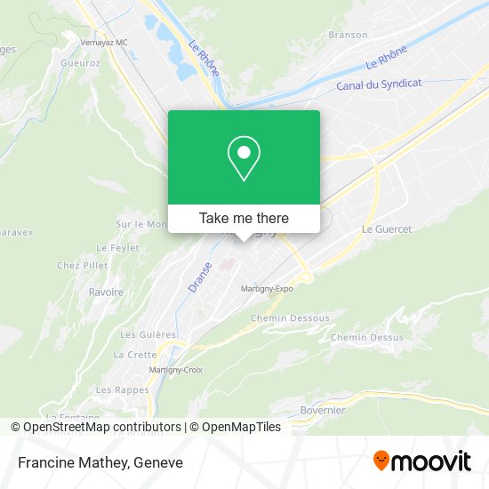 Francine Mathey map