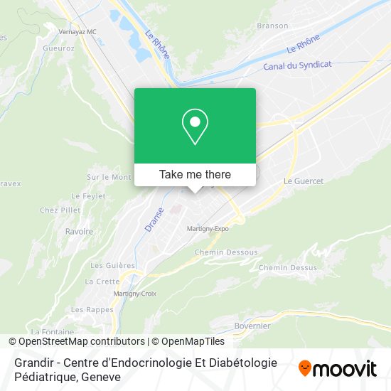 Grandir - Centre d'Endocrinologie Et Diabétologie Pédiatrique map