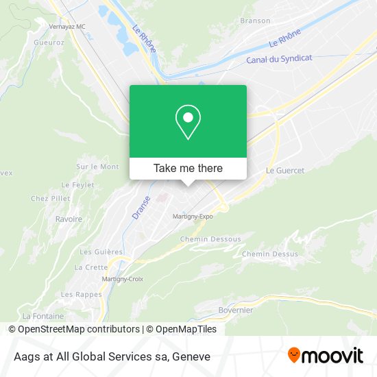 Aags at All Global Services sa map