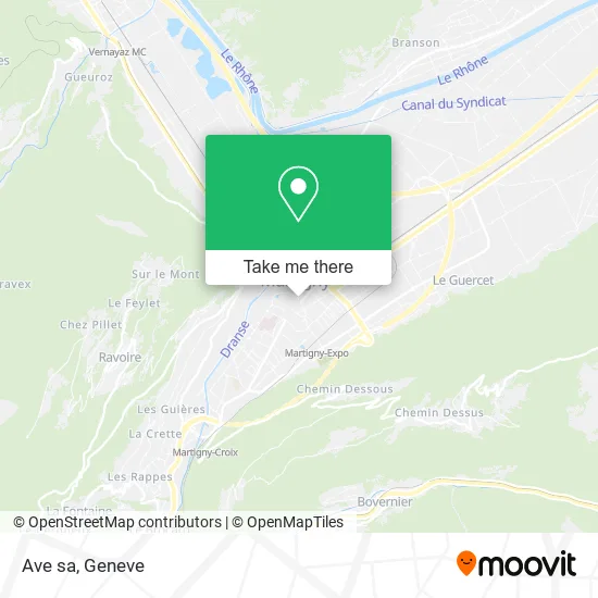 Ave sa map