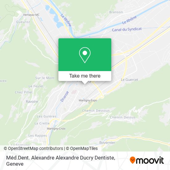 Méd.Dent. Alexandre Alexandre Ducry Dentiste map