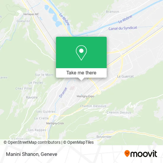 Manini Shanon map
