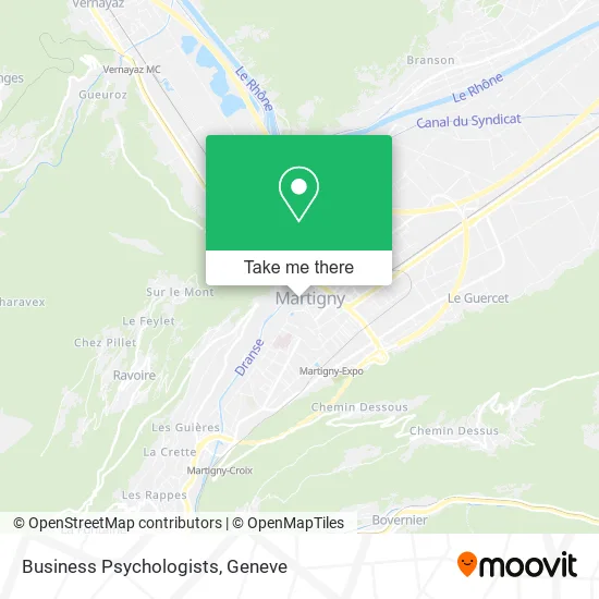 Business Psychologists map