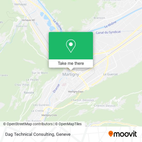 Dag Technical Consulting map