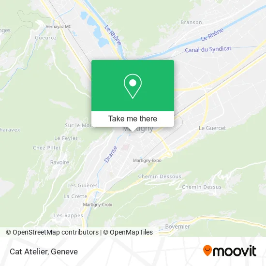Cat Atelier map