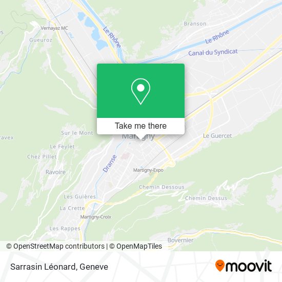 Sarrasin Léonard map