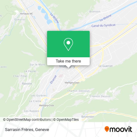 Sarrasin Frères map